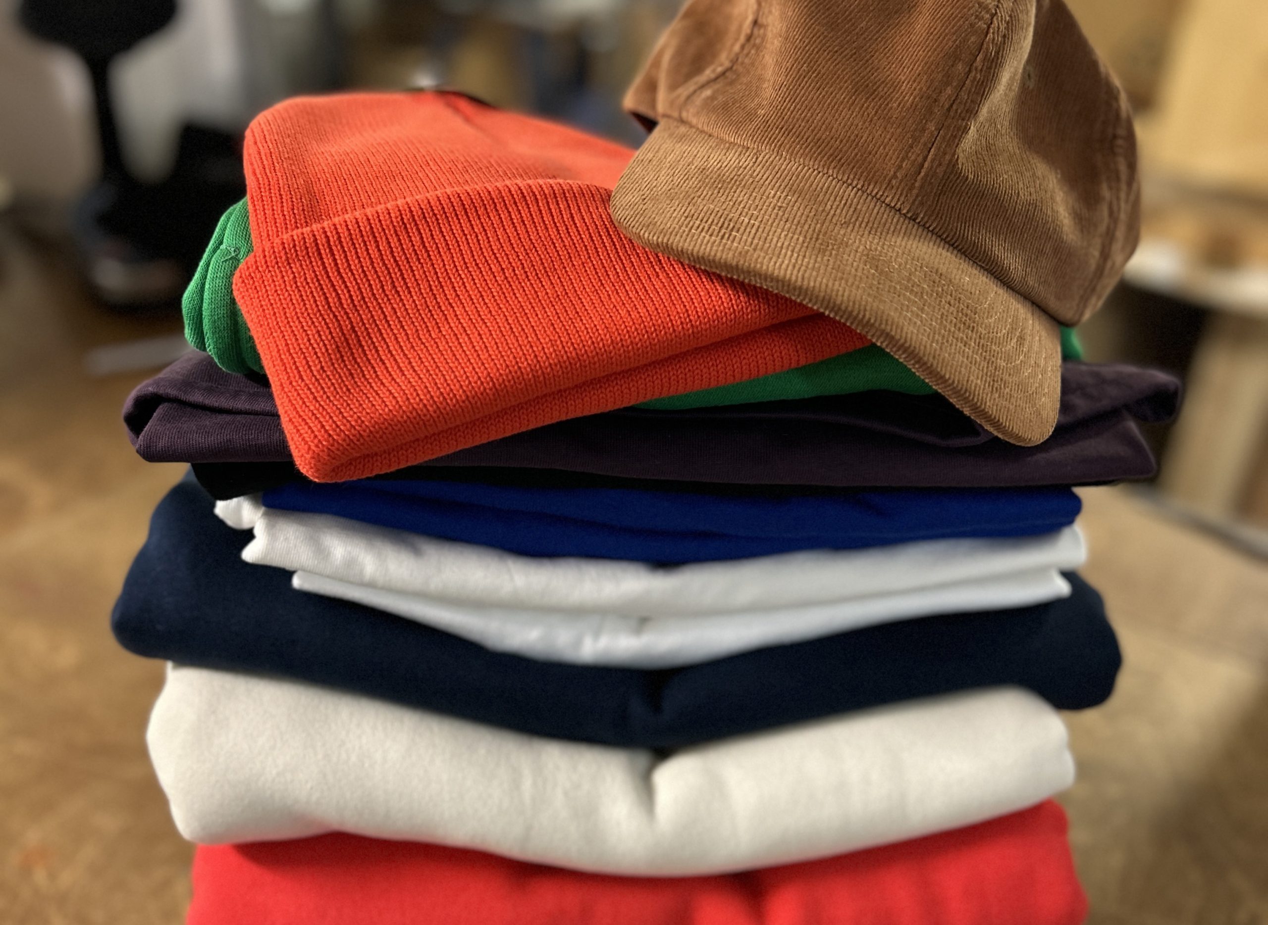 Example clothes folded