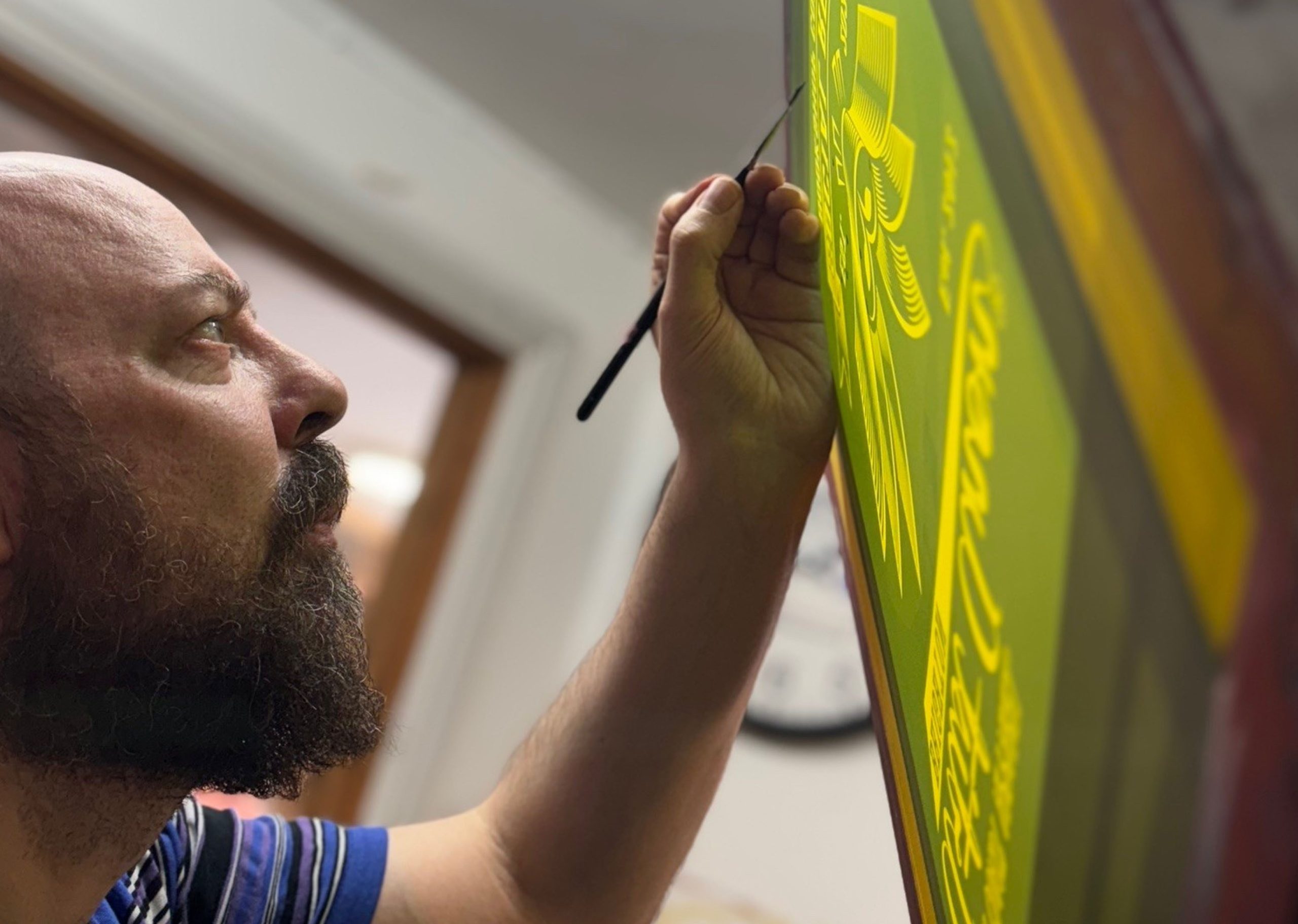 Hand painting design